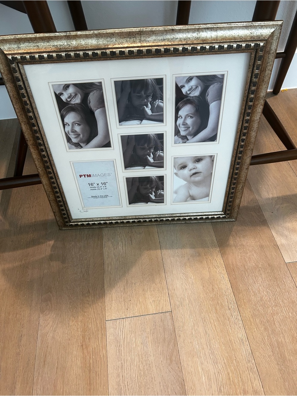 Gold Multi-Opening Photo Frame